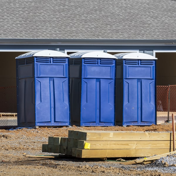 do you offer hand sanitizer dispensers inside the porta potties in Lerona West Virginia